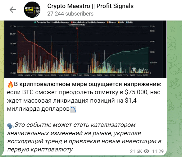 Crypto Maestro — лохотрон! Честные отзывы