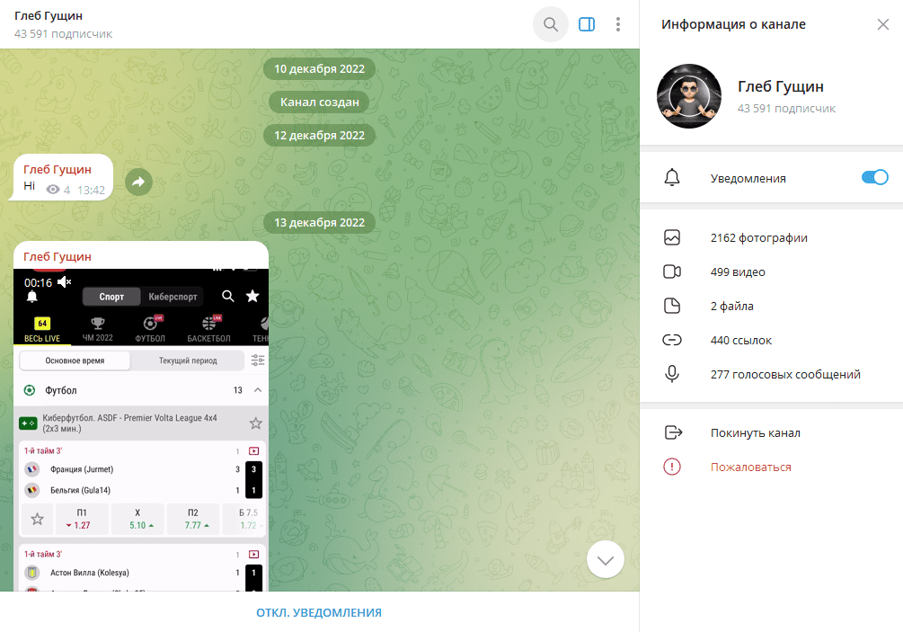 Глеб Гущин проверка ТГ канала, отзывы подписчиков
