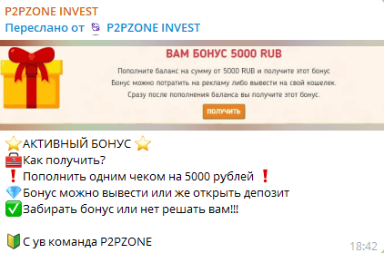 Проверяем брокера P2PZONE, обзор и отзывы!