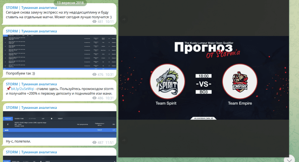 STORM | Туманная аналитика – обман на прогнозах в киберспорте или нет? Отзывы и проверка!