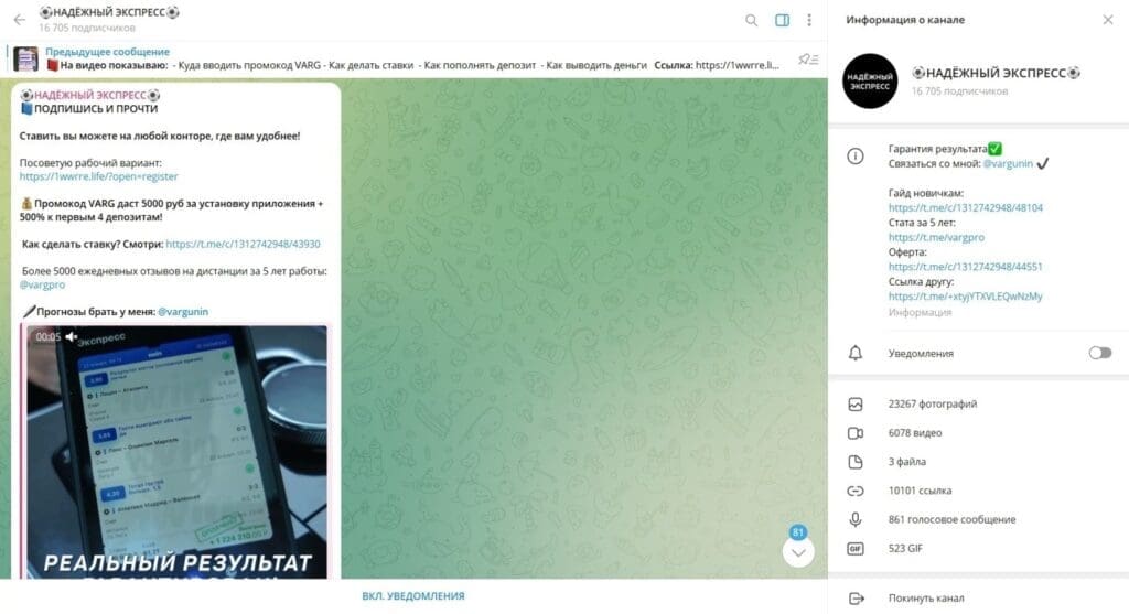 Телеграм НАДЁЖНЫЙ ЭКСПРЕСС — отзывы подписчиков и проверка